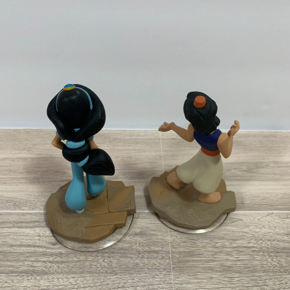 Disney Infinity Aladdin And Princess Jasmine Action Figures - Picture 2 of 6